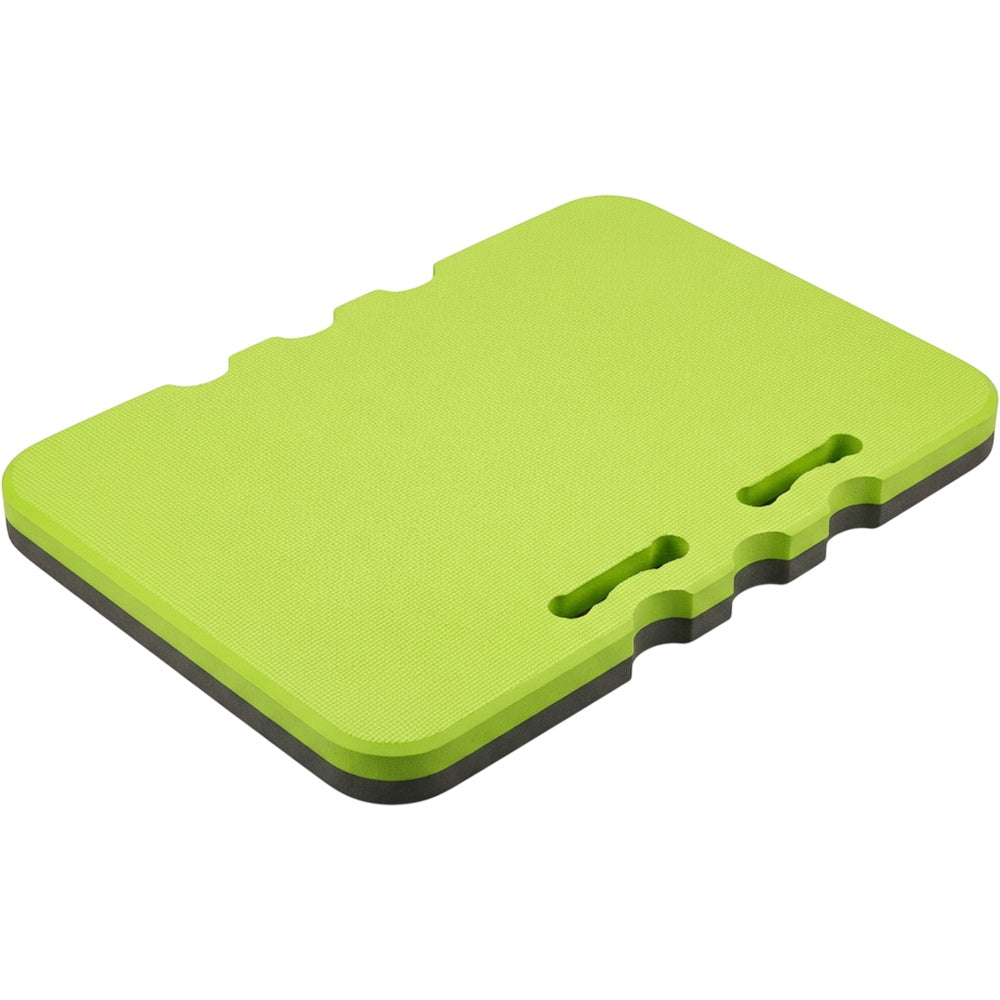 Oesi Rectangular Swim Training Board 44 x 30 cm Lime Eight Side Recesses - Product view